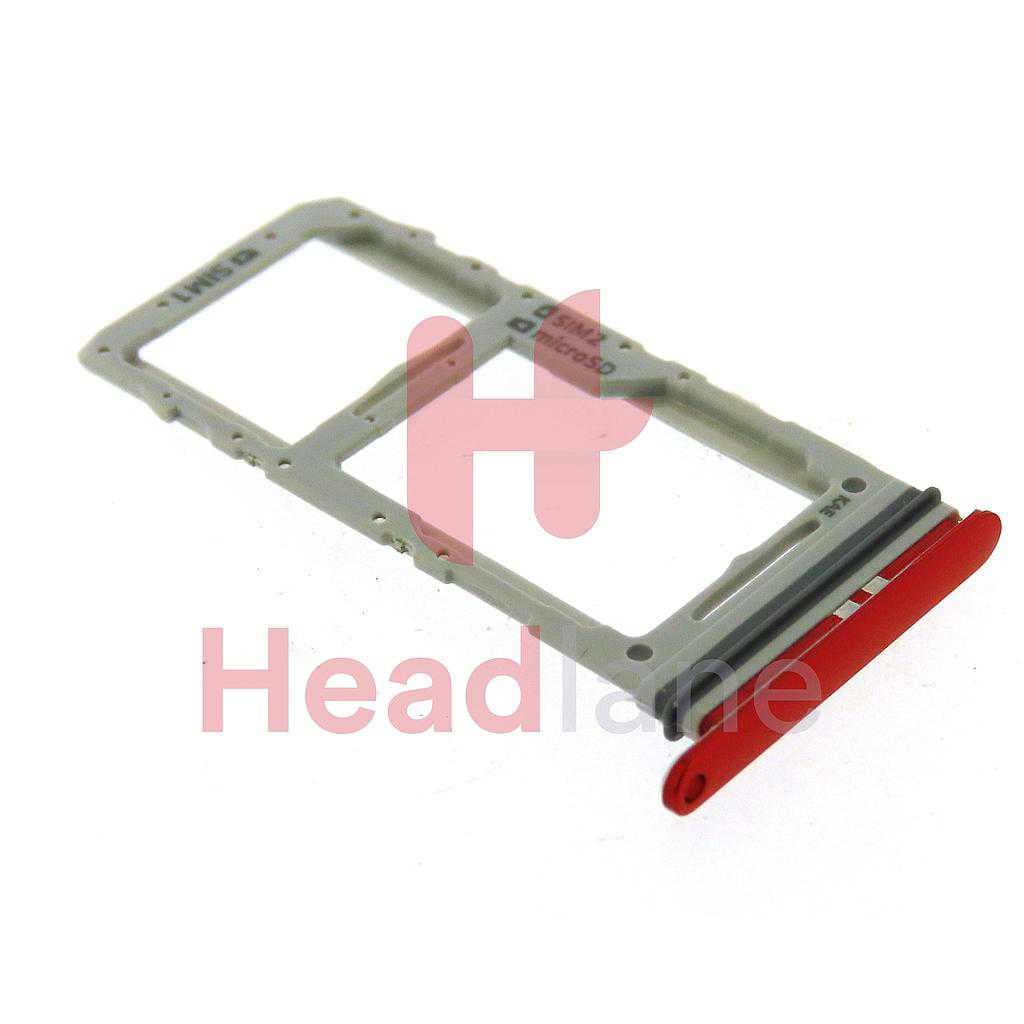 Samsung SM-G986 Galaxy S20+ / S20 Plus SIM Card Tray (Dual SIM) - Red - GH98-45005G - Samsung Replacement Part