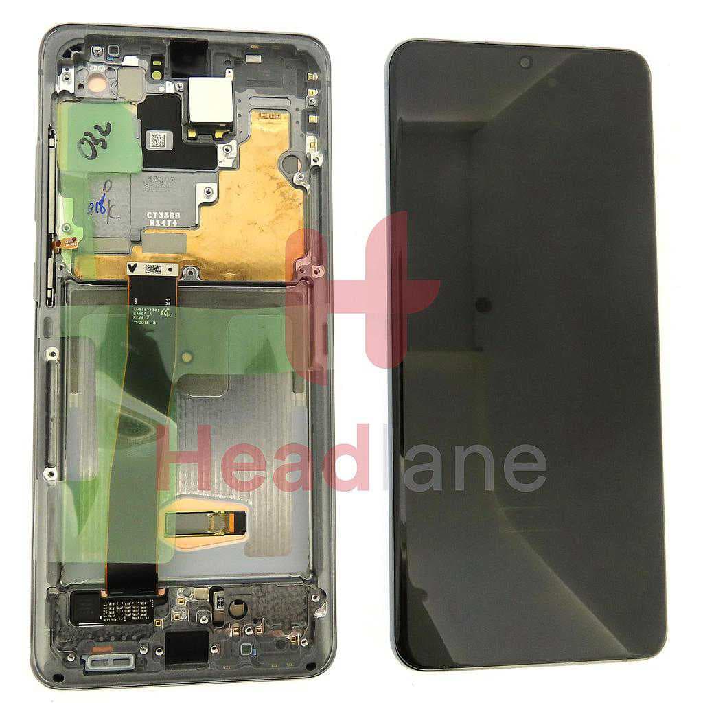 Samsung SM-G988 Galaxy S20 Ultra LCD Display / Screen + Touch - Grey (No Camera) - GH82-26032B