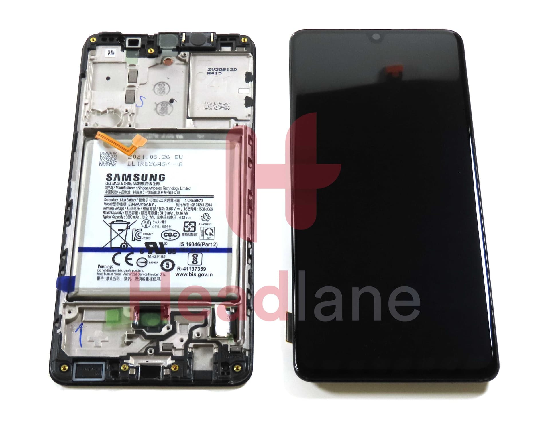 Samsung SM-A415 Galaxy A41 LCD Display / Screen + Touch + Battery - GH82-24617A - Samsung Replacement Part