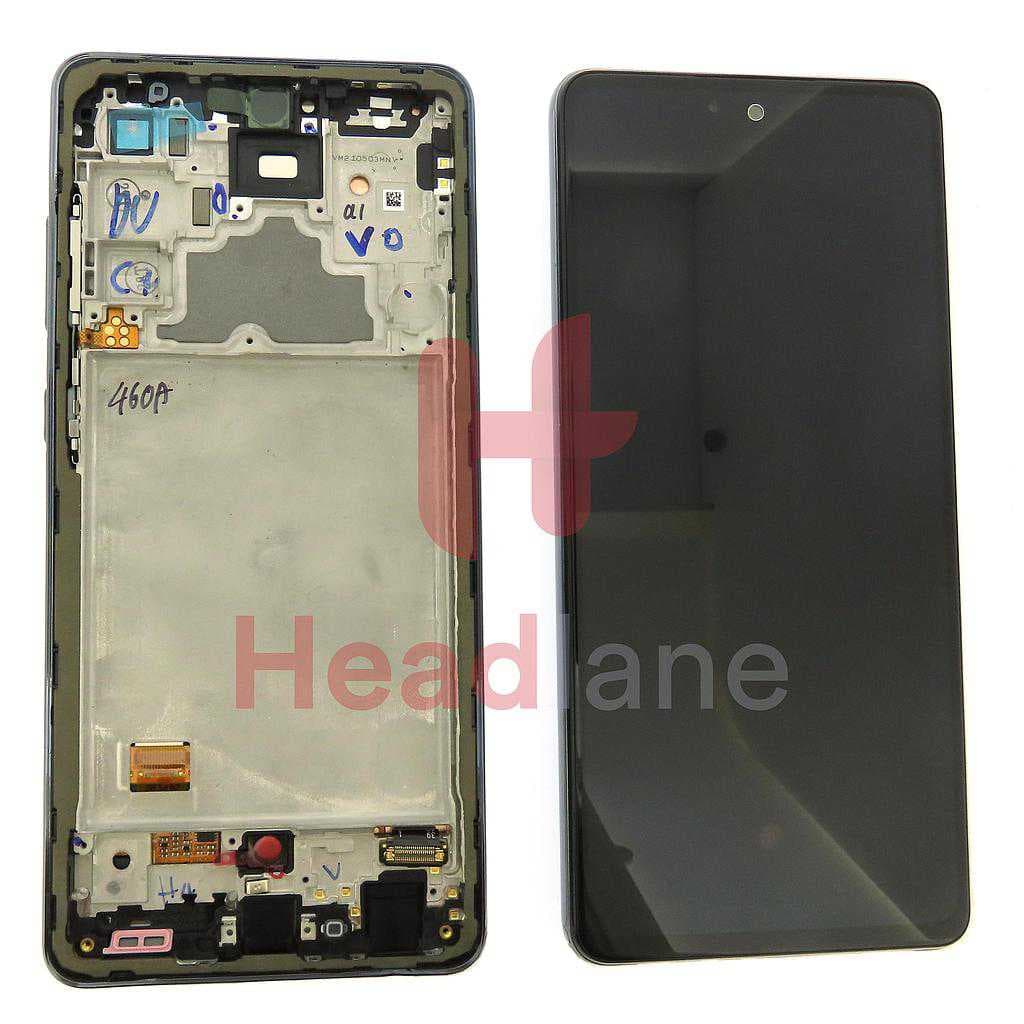 Samsung SM-A725 Galaxy A72 4G LCD Display / Screen + Touch - Black - GH82-25460A