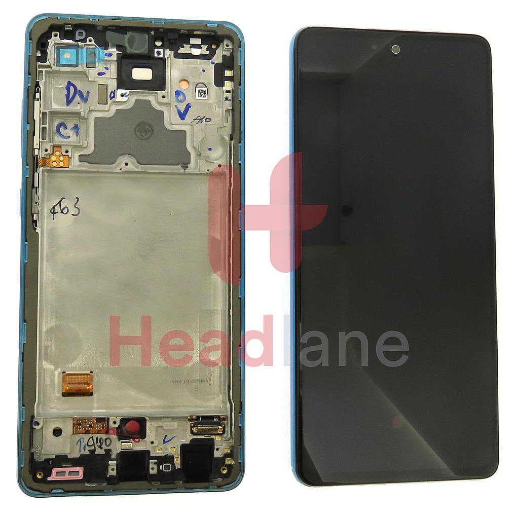 Samsung SM-A725 Galaxy A72 4G LCD Display / Screen + Touch - Blue - GH82-25460B - Samsung Replacement Part