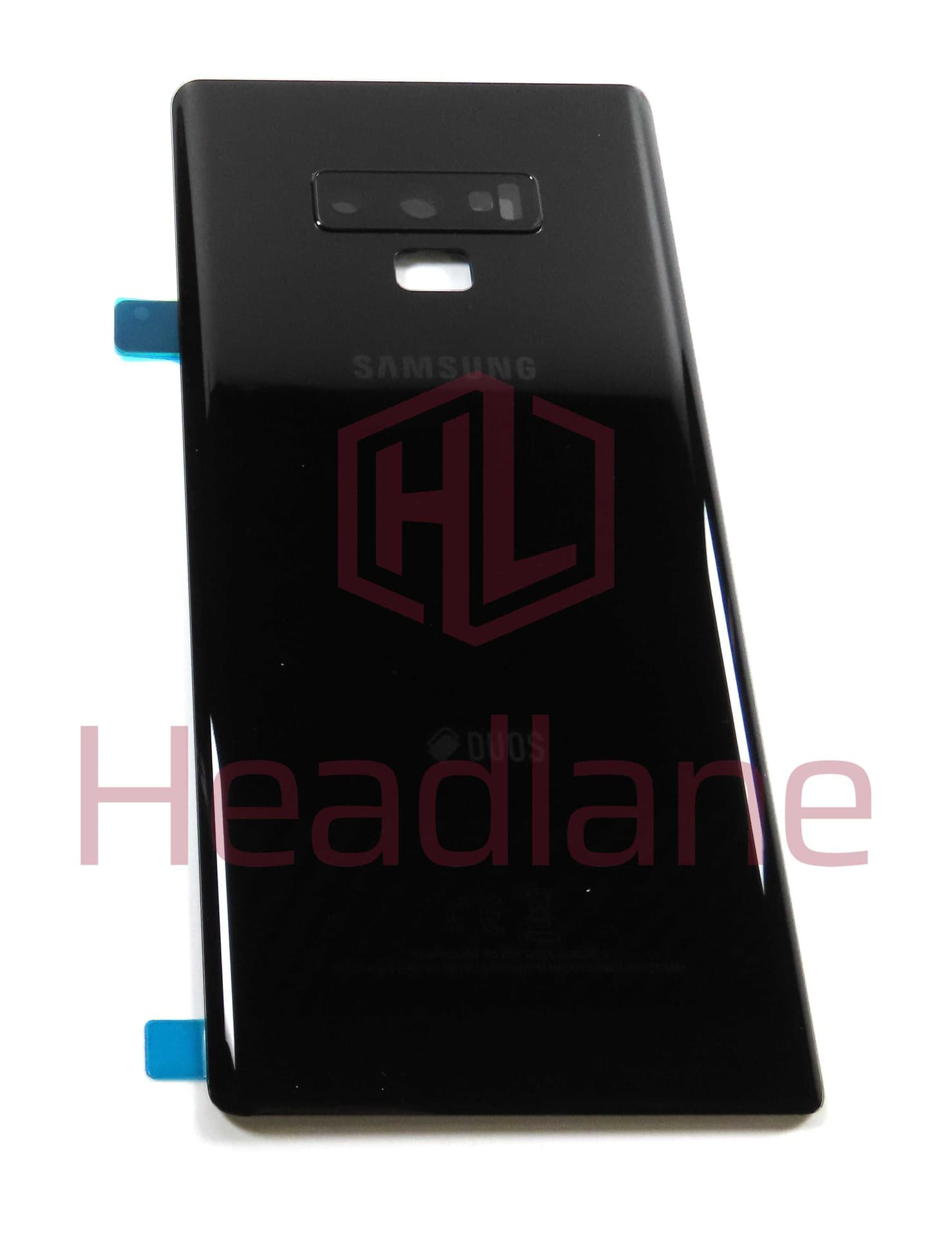 Samsung SM-N960 Galaxy Note 9 Battery Cover - Black (DUOS) - GH82-16923A - Samsung Replacement Part