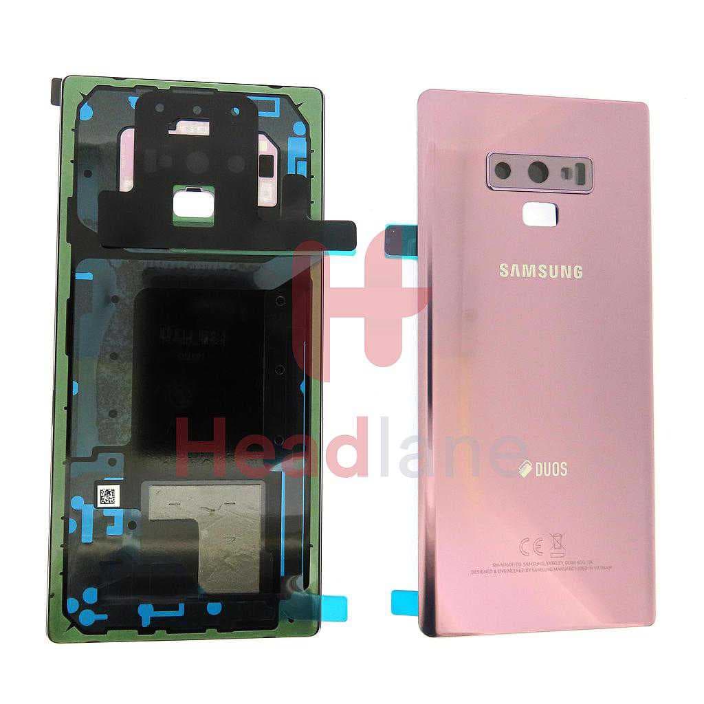 Samsung SM-N960 Galaxy Note 9 Battery Cover - Lavender (DUOS) - GH82-16923E - Samsung Replacement Part