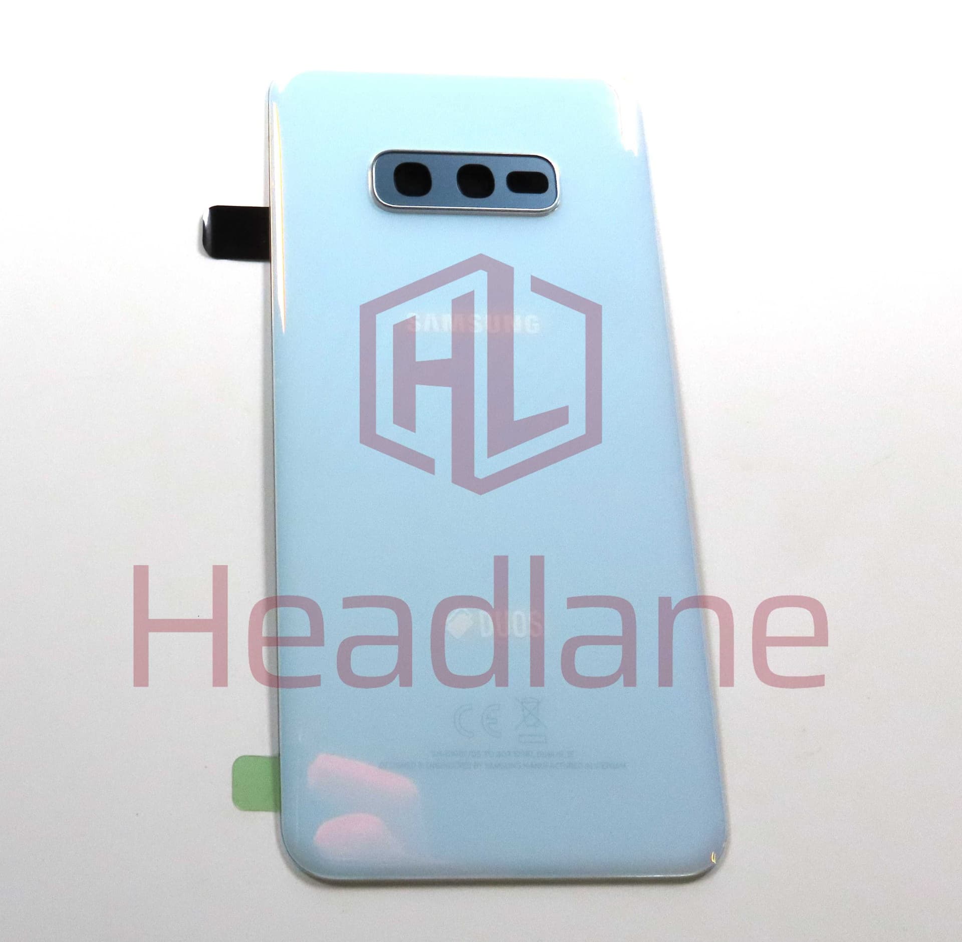 Samsung SM-G970 Galaxy S10E Back / Battery Cover - Prism White (DUOS) - GH82-18492F - Samsung Replacement Part