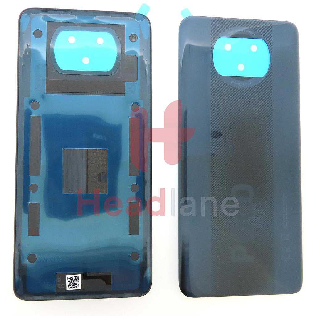 Xiaomi Poco X3 NFC Back / Battery Cover - Grey - 55050000JZ6D - Xiaomi Replacement Part