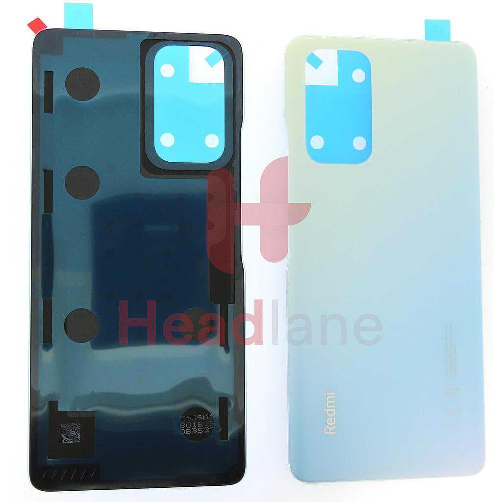 Xiaomi Redmi Note 10 Pro Back / Battery Cover - Glacier Blue - 55050000UU4J - Xiaomi Replacement Part