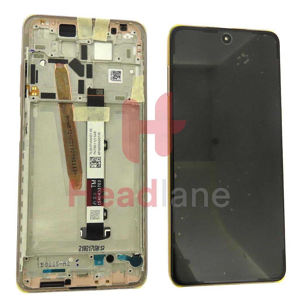 Xiaomi Poco X3 Pro LCD Display / Screen + Touch - Gold - 560004J20S00 - Xiaomi Replacement Part