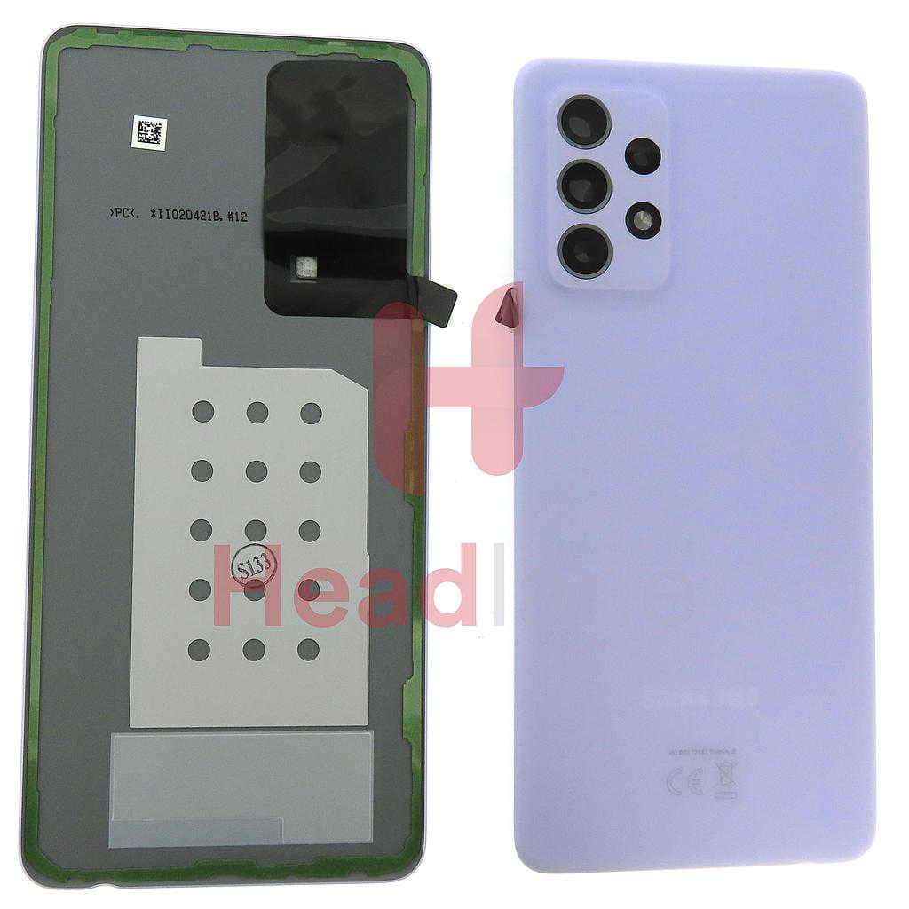 Samsung SM-A525 Galaxy A52 4G Back / Battery Cover - Violet - GH82-25427C - Samsung Replacement Part