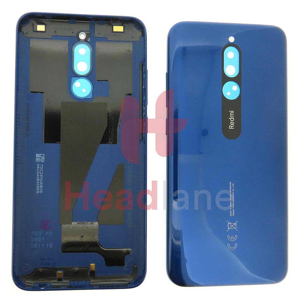 Xiaomi Redmi 8 Back / Battery Cover - Blue - 55050000106D - Xiaomi Replacement Part