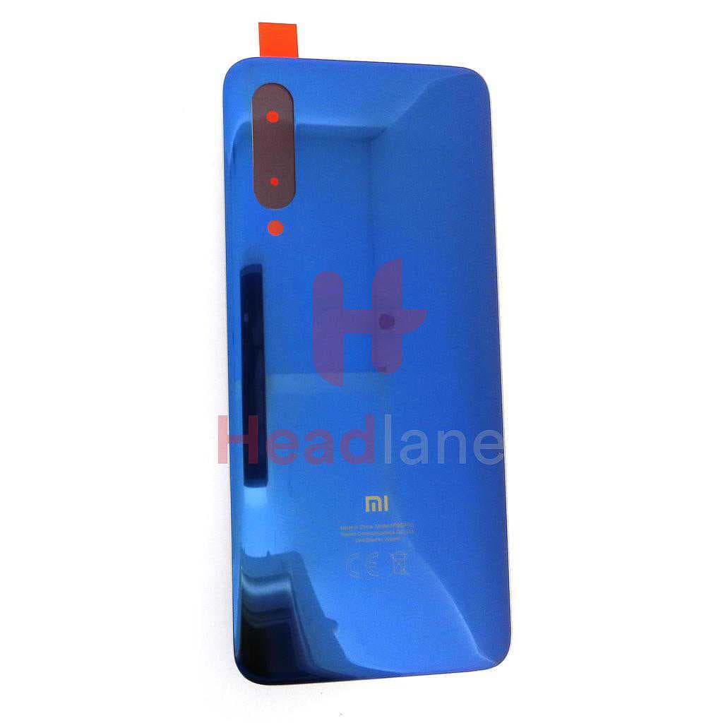 Xiaomi Mi 9 Back / Battery Cover - Blue - 5540446000A7 - Xiaomi Replacement Part