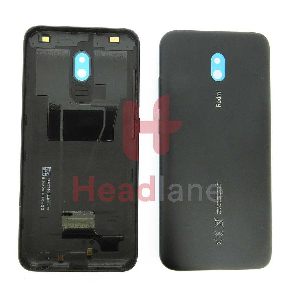 Xiaomi Redmi 8A Back / Battery Cover - Black - 55050000166E - Xiaomi Replacement Part