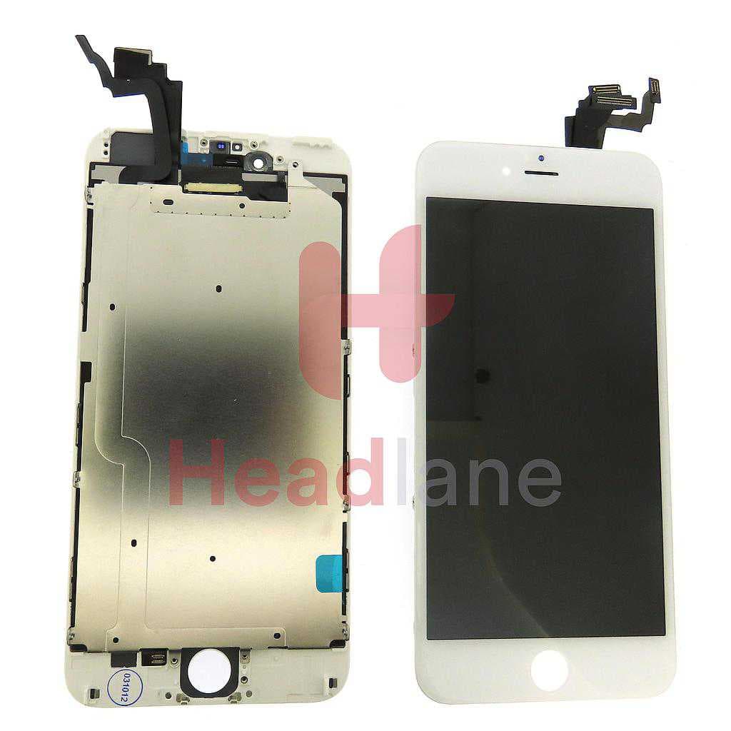 Apple iPhone 6 Plus LCD Display / Screen (Vivid) - White (ZY) - ZY-028 - ZY Replacement Part