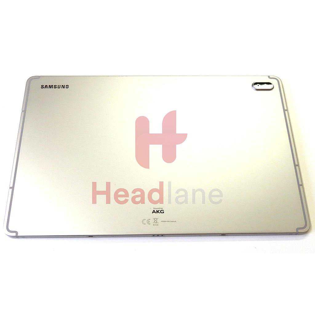 Samsung SM-T736 Galaxy Tab S7 FE Back / Battery Cover - Silver - GH82-25745B - Samsung Replacement Part