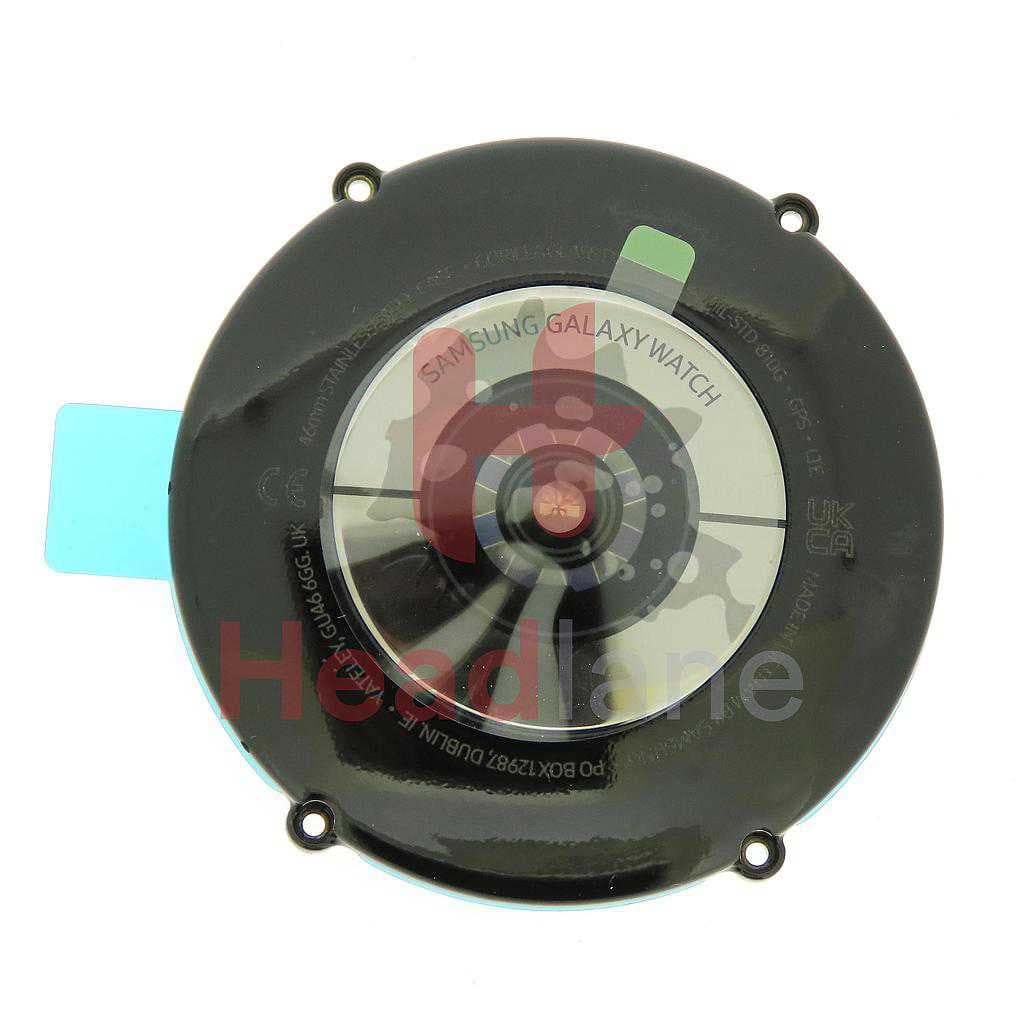 Samsung SM-R895 Galaxy Watch4 Classic 46mm 4G Back / Battery Cover - Black - GH82-26174A - Samsung Replacement Part