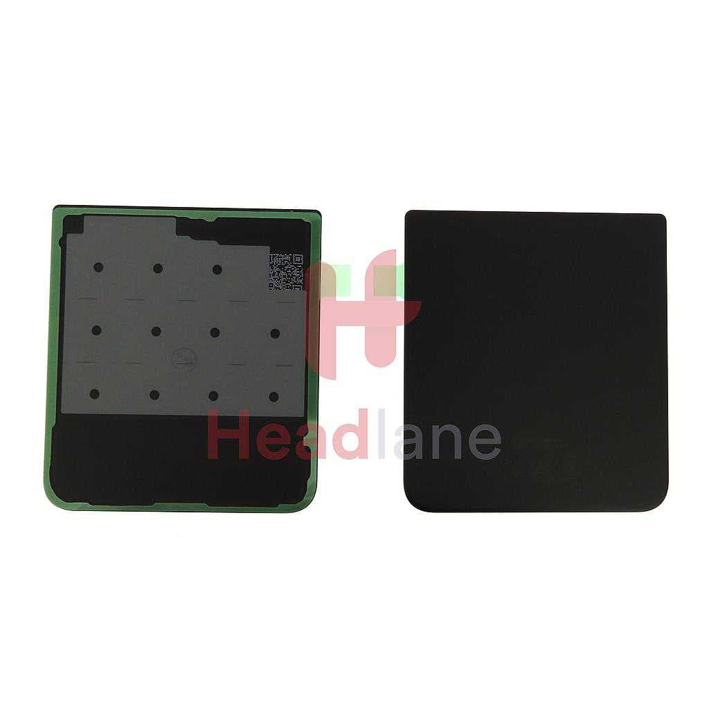 Samsung SM-F711 Galaxy Z Flip3 5G Back / Battery Cover - Phantom Black - GH82-26293A - Samsung Replacement Part