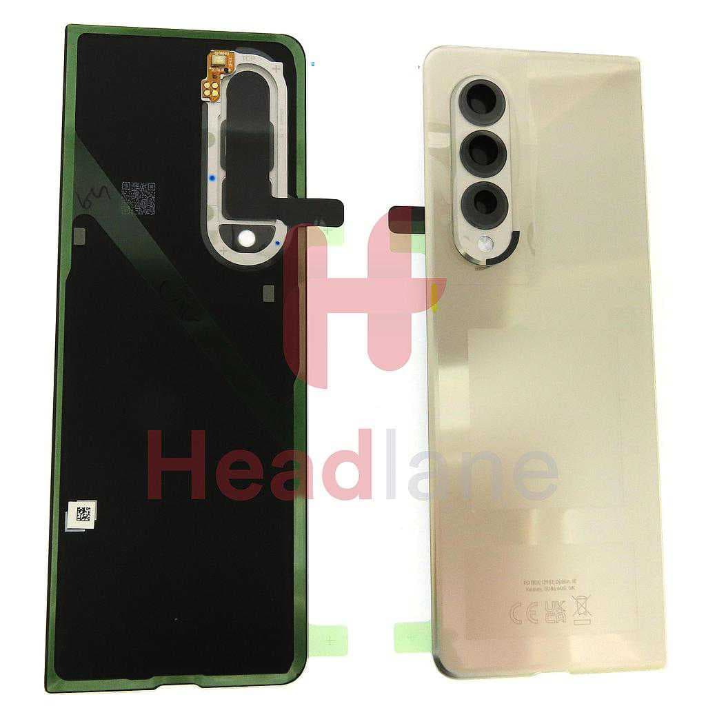 Samsung SM-F926 Galaxy Z Fold3 5G Back / Battery Cover - Phantom Silver - GH82-26312C - Samsung Replacement Part