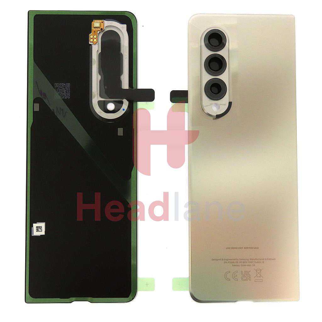 Samsung SM-F926 Galaxy Z Fold3 5G Back / Battery Cover - Phantom Silver (Live Demo Unit) - GH82-26316C - Samsung Replacement Part