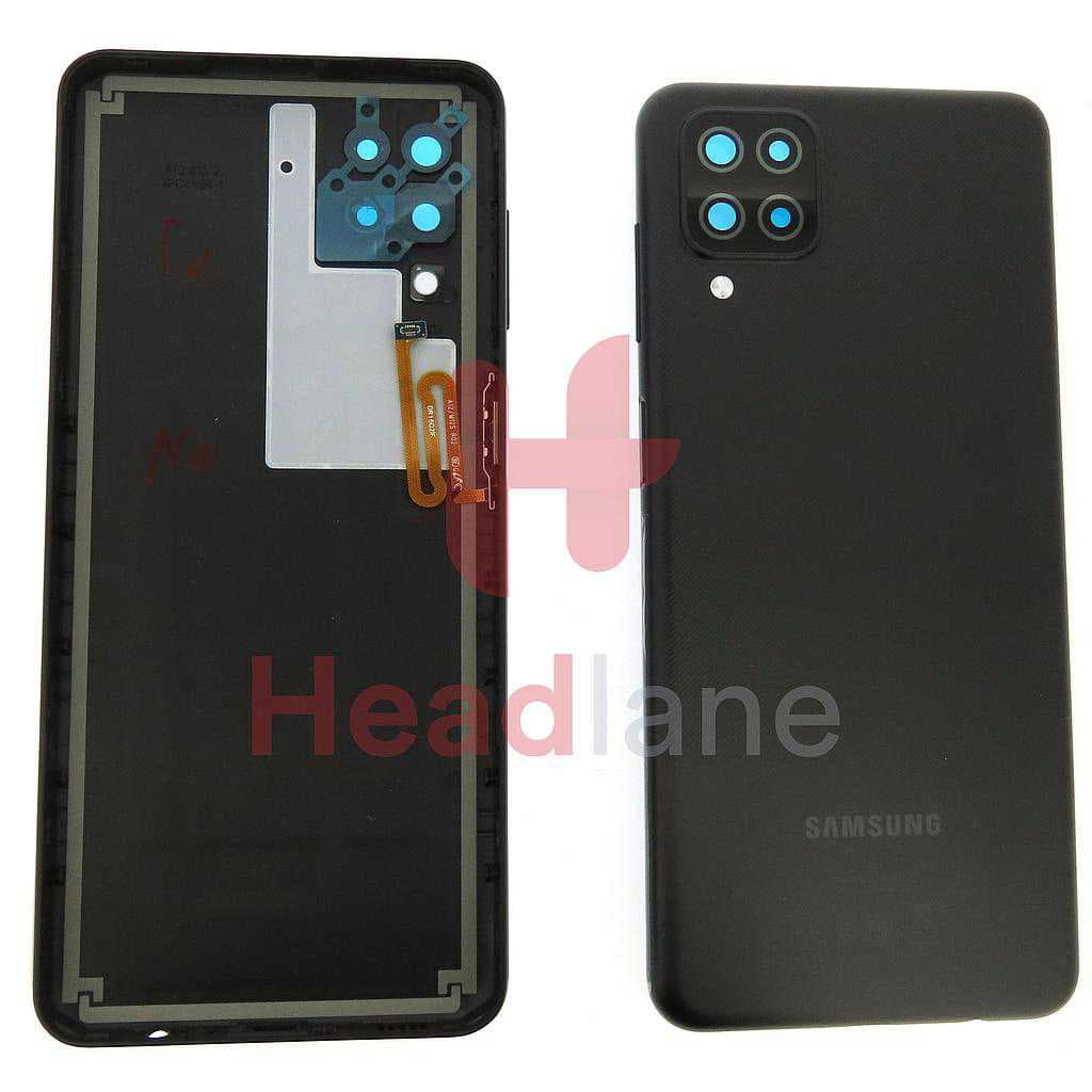 Samsung SM-A127 Galaxy A12 Nacho Back / Battery Cover - Black - GH82-26514A - Samsung Replacement Part