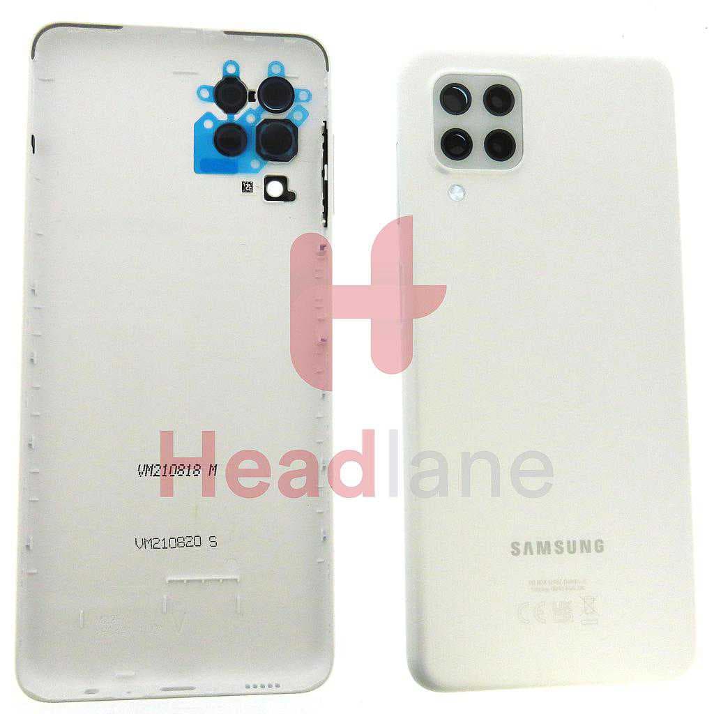 Samsung SM-M225 Galaxy M22 Back / Battery Cover - White - GH82-26674B - Samsung Replacement Part