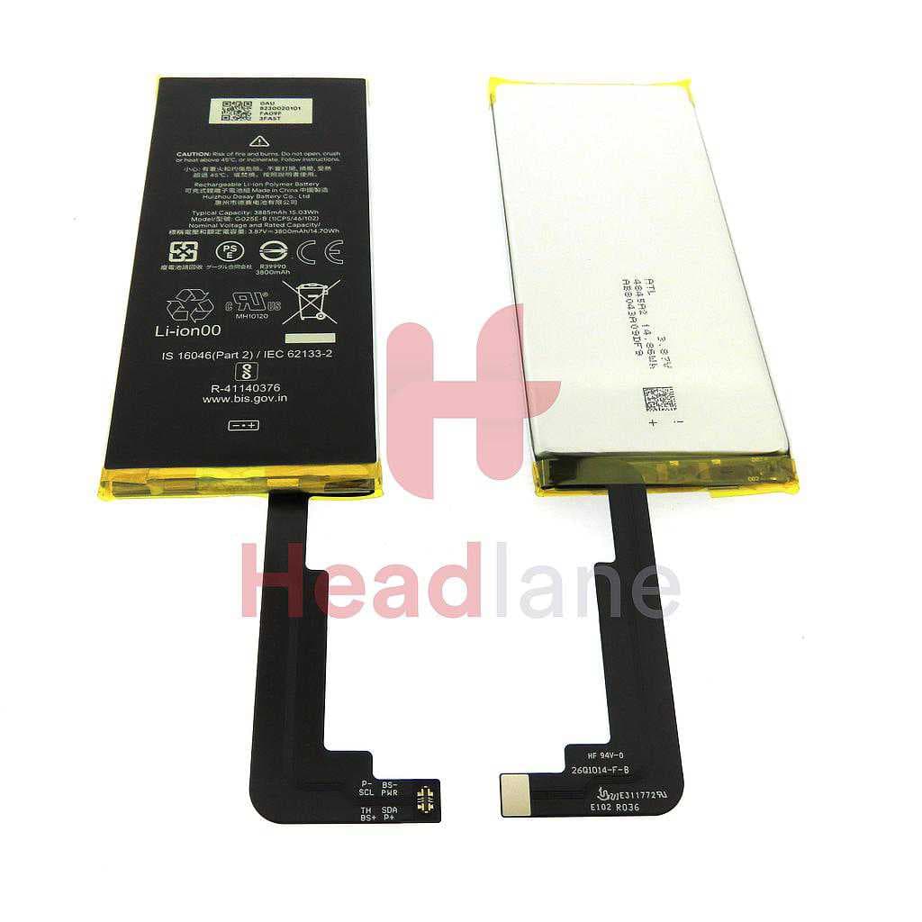 Google Pixel 4A 5G Internal Battery - G823-00201-01 - Google Replacement Part