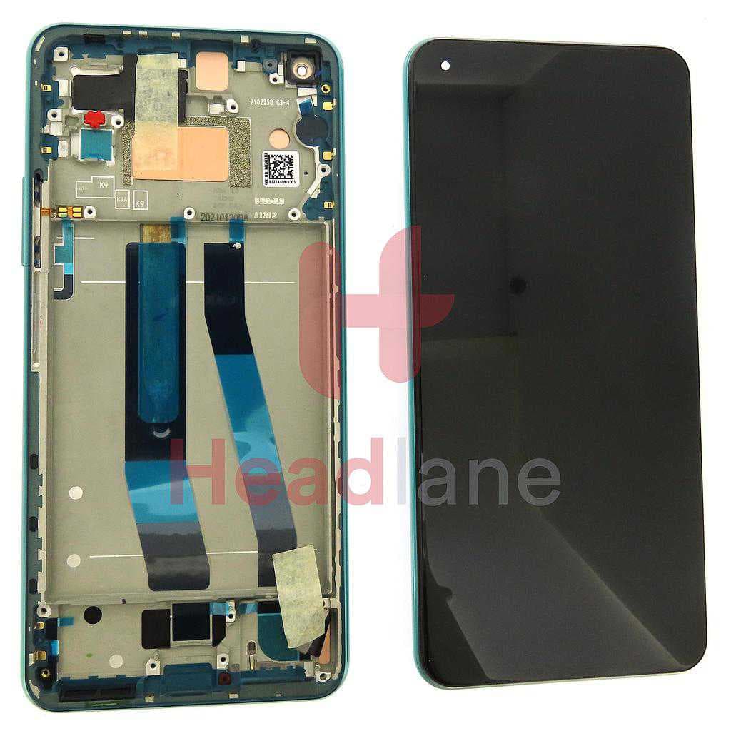 Xiaomi Mi 11 Lite 5G LCD Display / Screen + Touch - Green - 56000H00K900 - Xiaomi Replacement Part