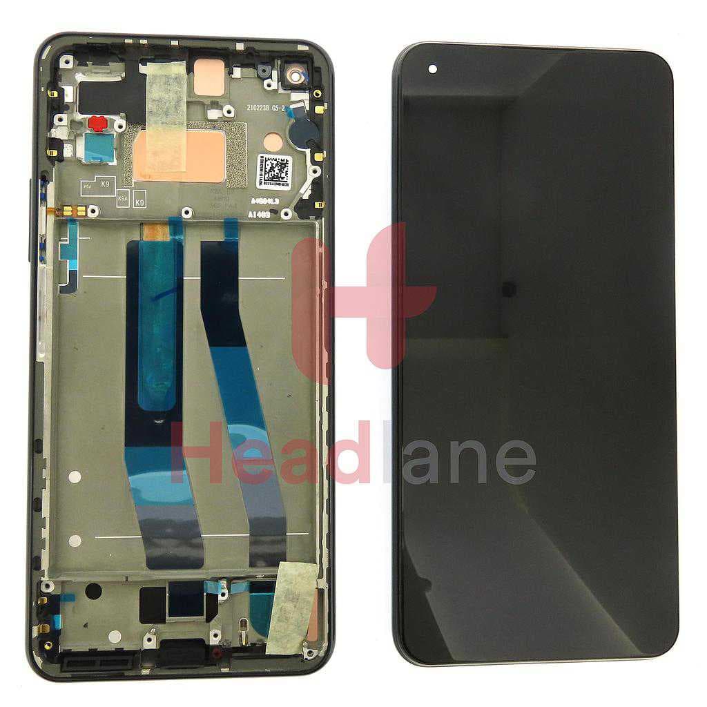 Xiaomi Mi 11 Lite 5G LCD Display / Screen + Touch - Black - 56000K00K900 - Xiaomi Replacement Part