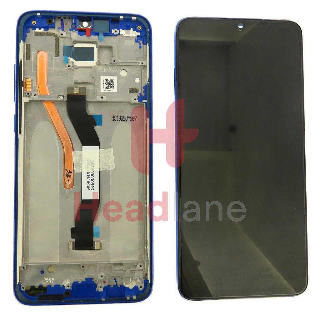 Xiaomi Redmi Note 8 Pro LCD Display / Screen + Touch - Blue - 56000G00G700 - Xiaomi Replacement Part