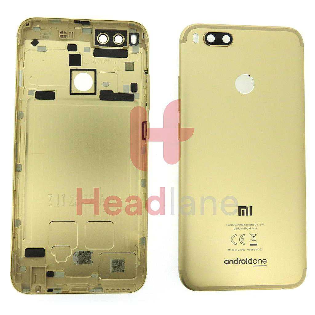 Xiaomi Mi A1 Back / Battery Cover - Gold - 560220015033 - Xiaomi Replacement Part
