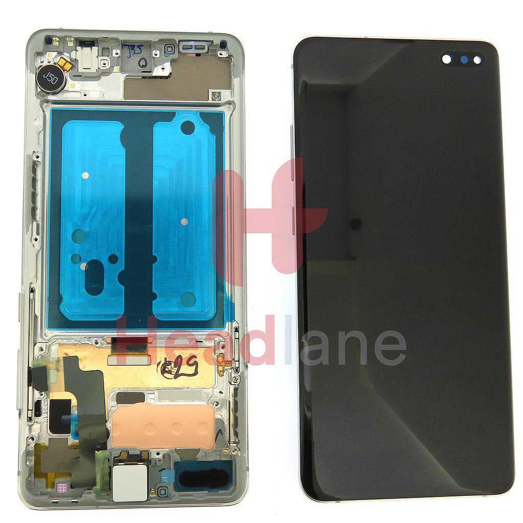 Samsung SM-G977 Galaxy S10 5G LCD Display / Screen + Touch - Crown Silver - GH82-20442A - Samsung Replacement Part