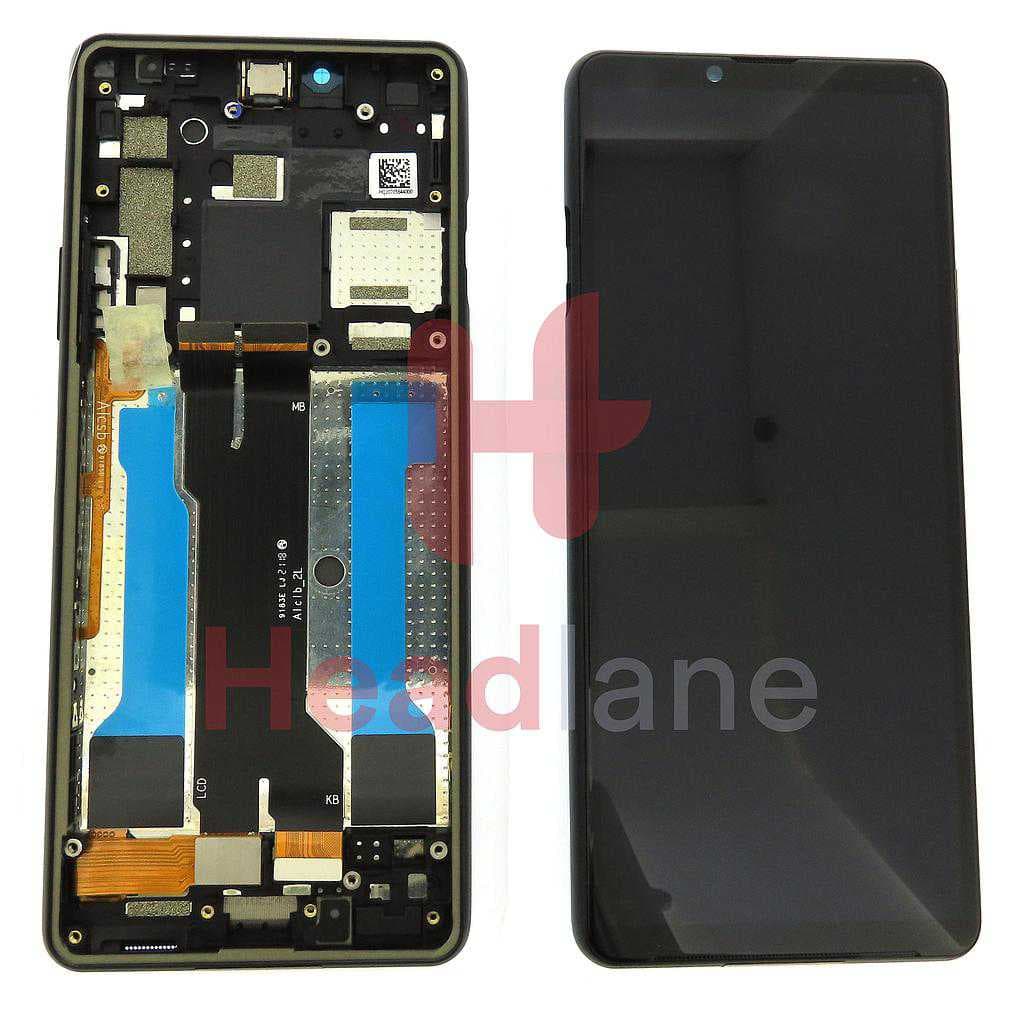 Sony XQ-BT52 Xperia 10 III (Dual SIM) LCD Display / Screen + Touch - Black - A5034092A - Sony Replacement Part
