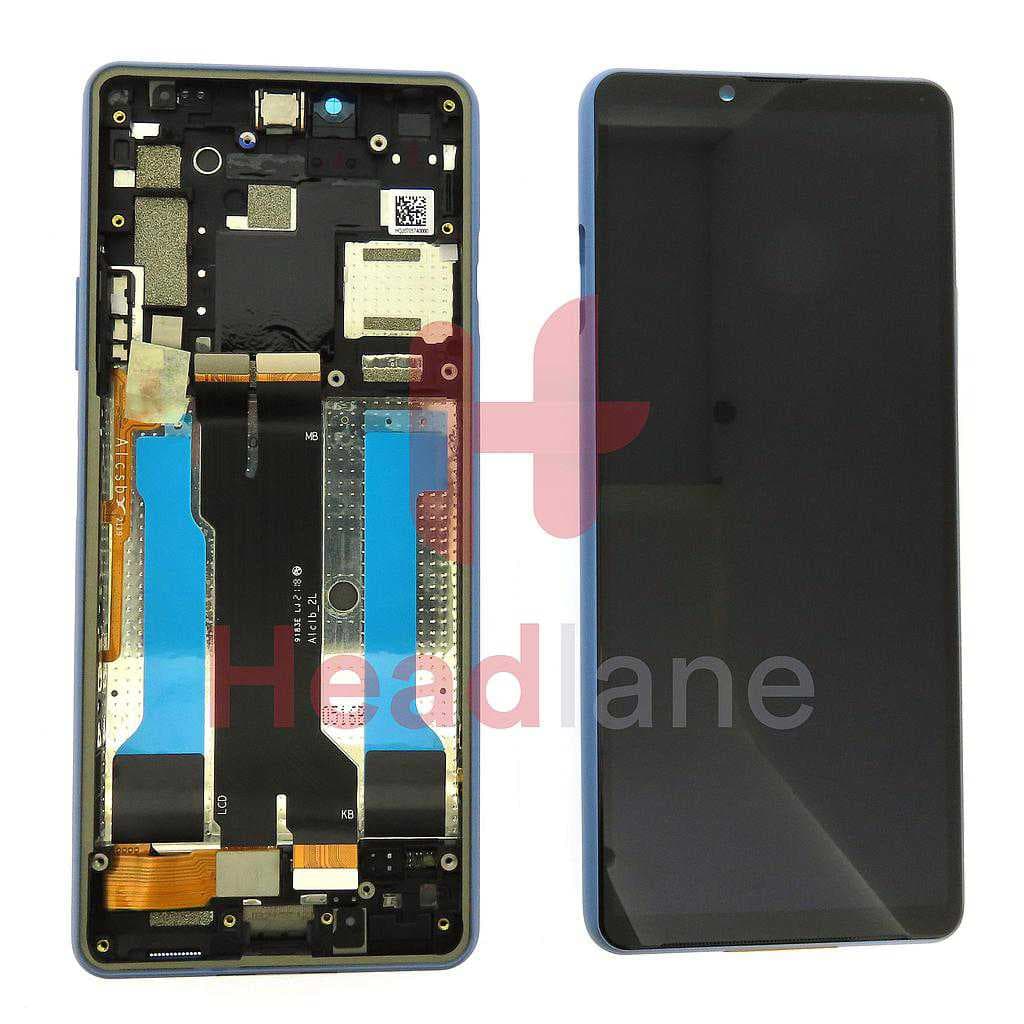 Sony XQ-BT52 Xperia 10 III (Dual SIM) LCD Display / Screen + Touch - Blue - A5034094A - Sony Replacement Part