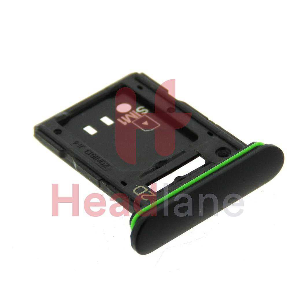 Sony XQ-BT52 Xperia 10 III SIM Card Tray (Dual SIM) - Black - 503053801 - Sony Replacement Part