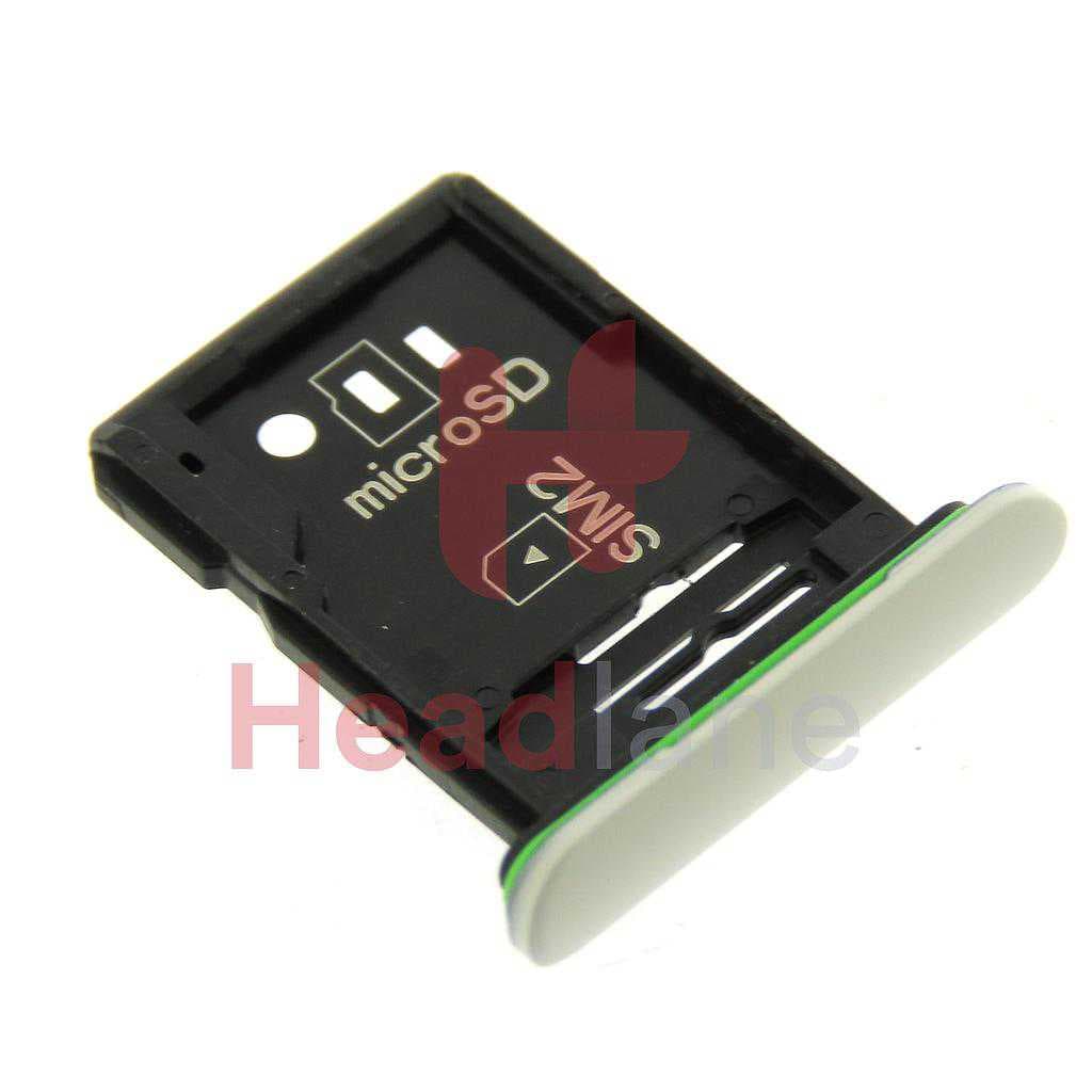 Sony XQ-BT52 Xperia 10 III SIM Card Tray (Dual SIM) - White - 503053901 - Sony Replacement Part