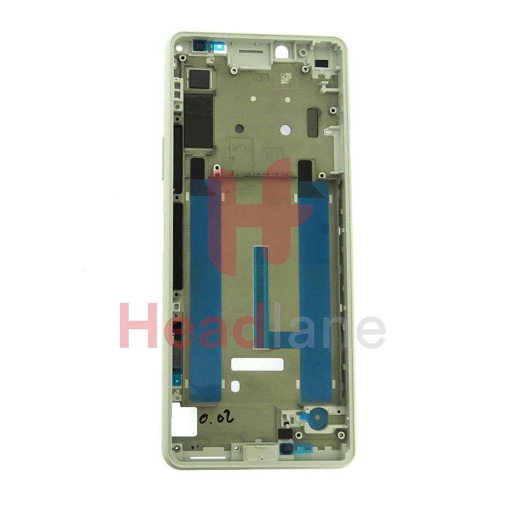 Sony XQ-AU51 XQ-AU52 Xperia 10 II Middle Cover / Chassis - White - X50011561 - Sony Replacement Part
