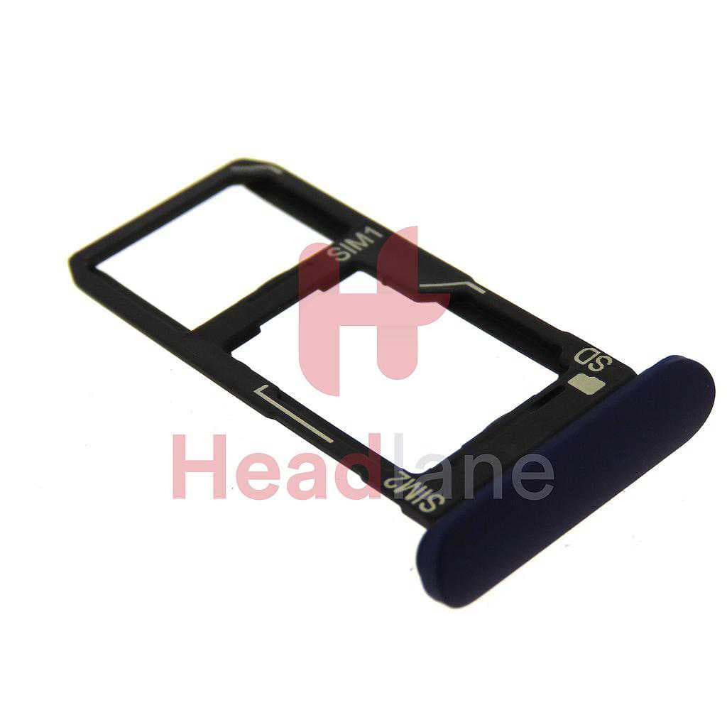 Sony XQ-AU52 Xperia 10 II (Dual SIM) Memory Card / SIM Card Tray - Blue - A5019518A - Sony Replacement Part