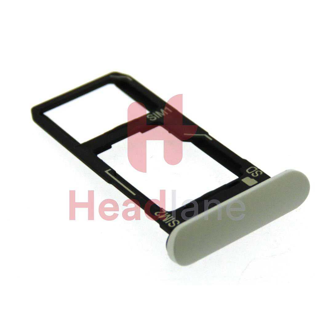 Sony XQ-AU52 Xperia 10 II (Dual SIM) Memory Card / SIM Card Tray - White - A5019519A - Sony Replacement Part