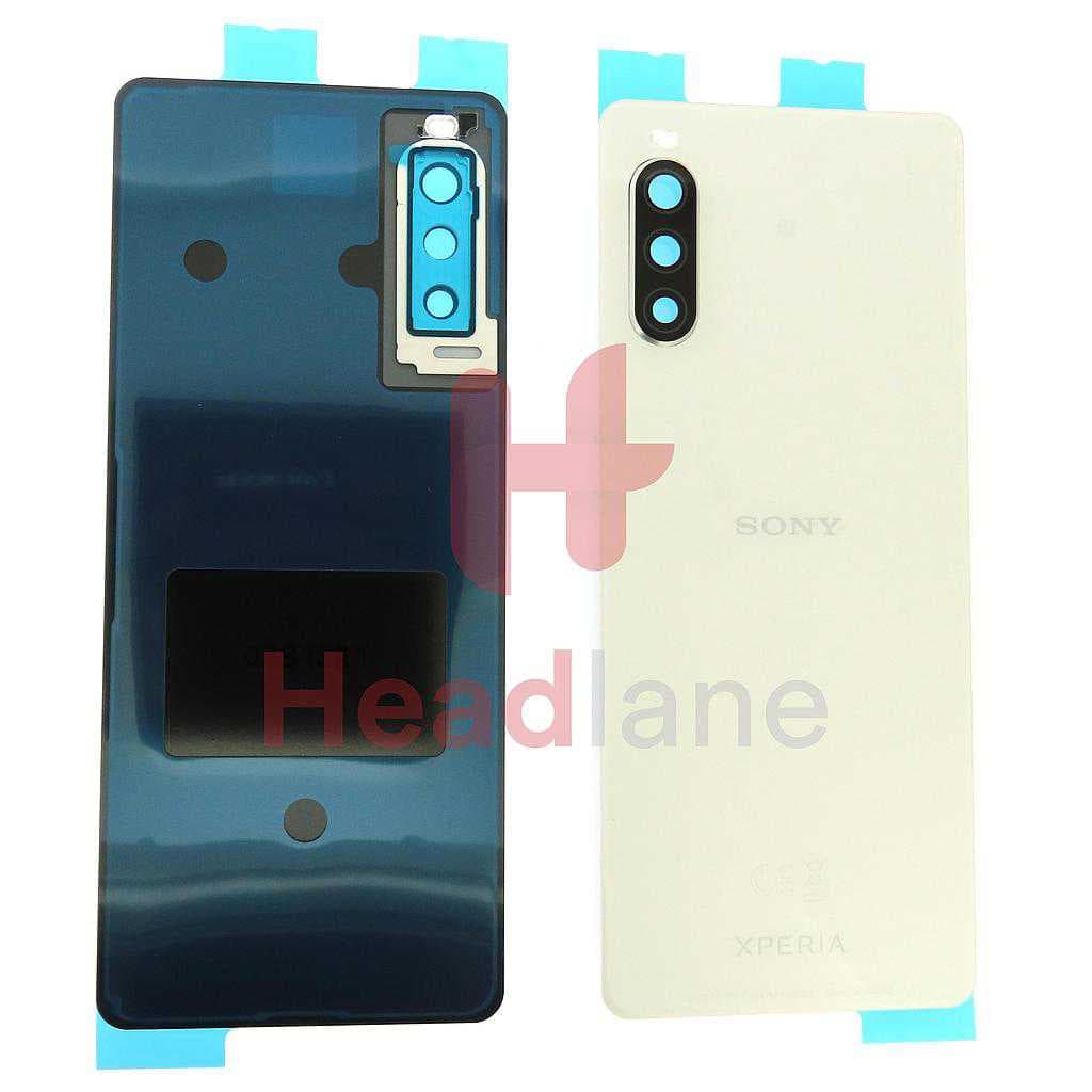 Sony XQ-AU52 Xperia 10 II (Dual SIM) Back / Battery Cover - White - A5019528A - Sony Replacement Part