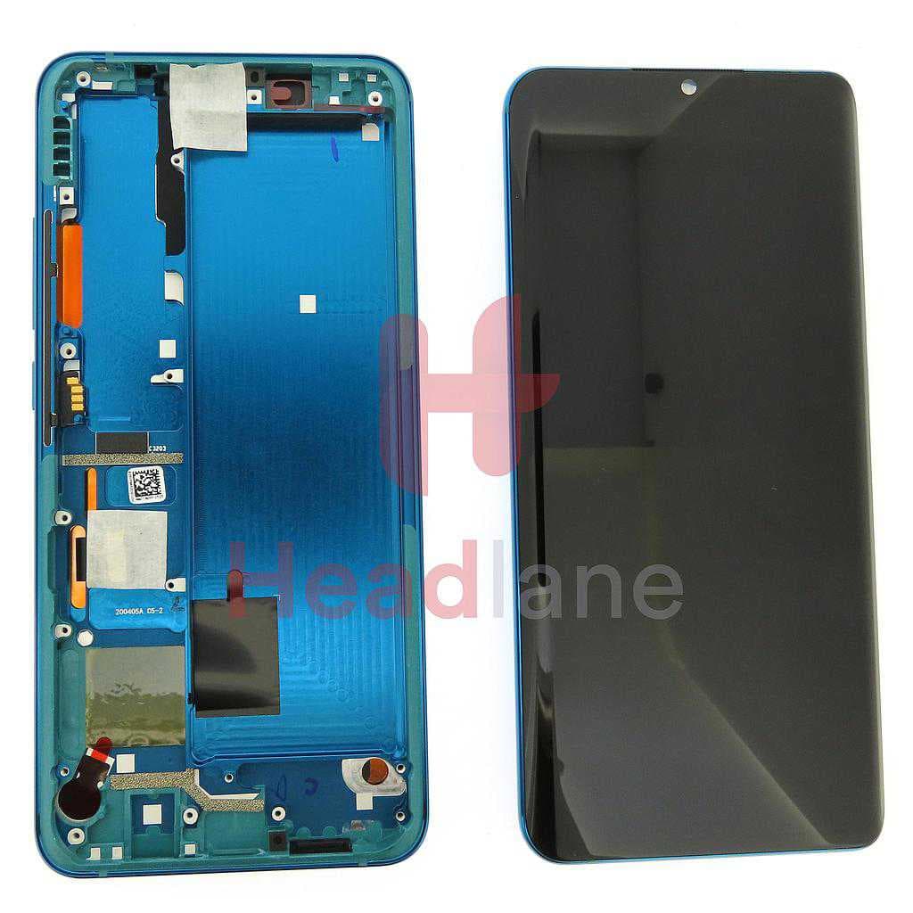Xiaomi Mi Note 10 / Mi Note 10 Pro LCD Display / Screen + Touch - Green - 56000100F400 - Xiaomi Replacement Part