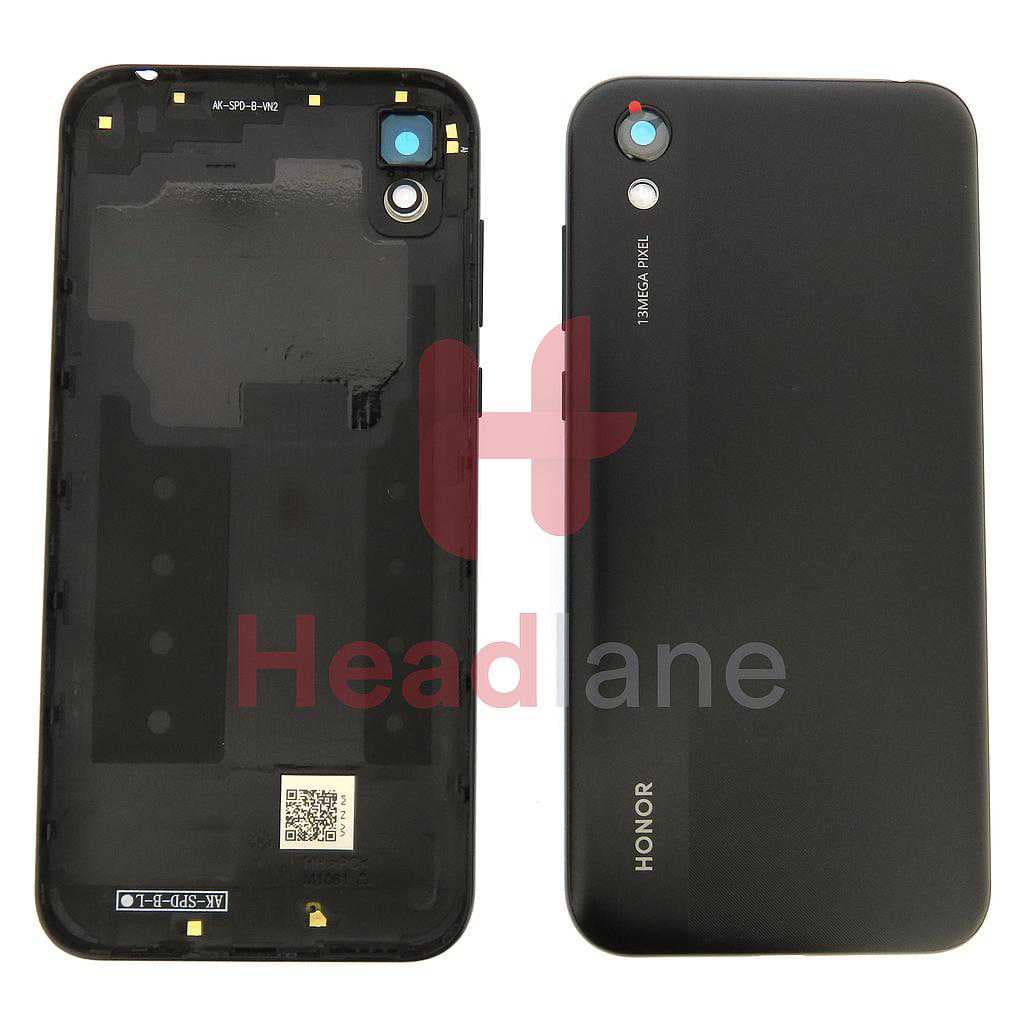 Huawei Honor 8S Back / Battery Cover - Black (Single SIM) - 97070WVE - Huawei Replacement Part