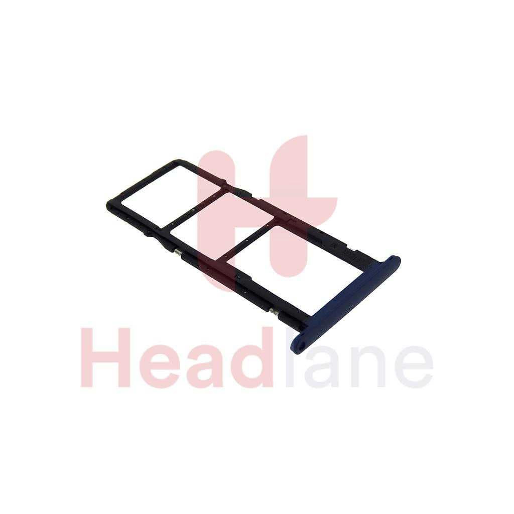 Huawei Y5p SIM / Memory Card Tray - Blue - 97070XUS - Huawei Replacement Part