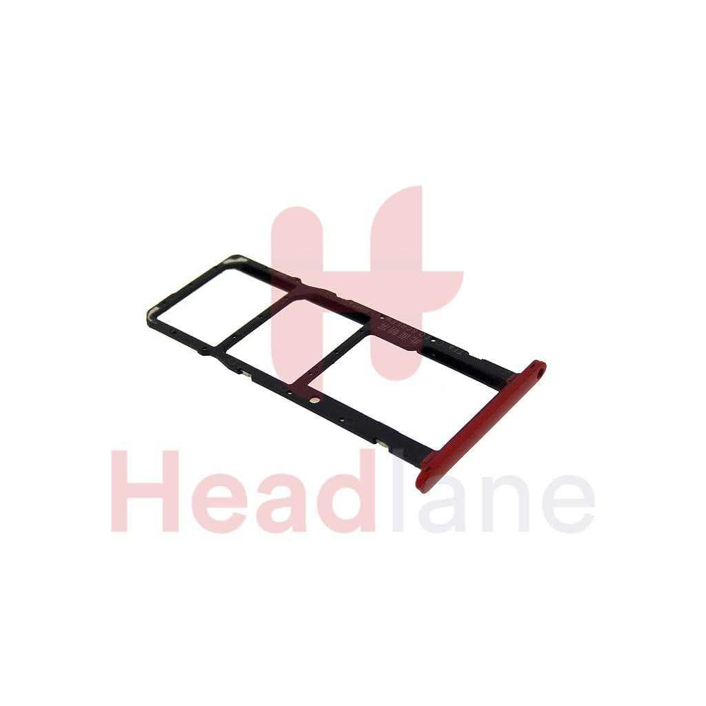Huawei Honor 9S SIM Card Tray - Red - 97070XUU - Huawei Replacement Part