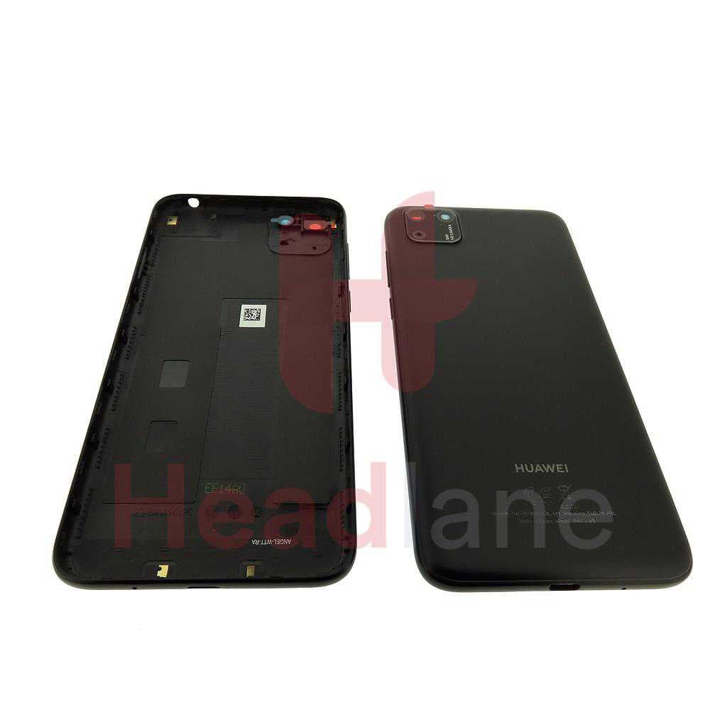 Huawei Y5p Back / Battery Cover - Black - 97070XVD - Huawei Replacement Part