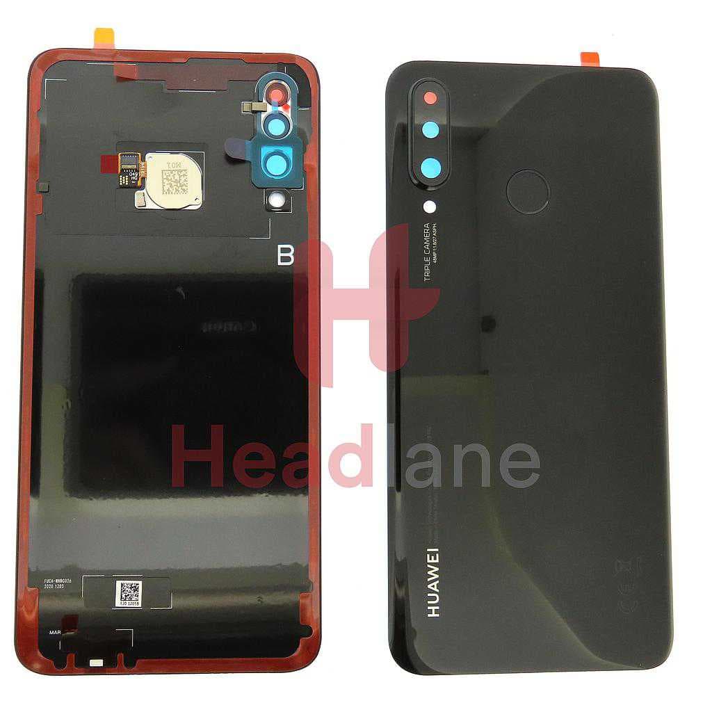 Huawei P30 Lite (New Edition) Back / Battery Cover - Black (MAR-LX1B 48MP Rear Camera) - 02354EPP - Huawei Replacement Part
