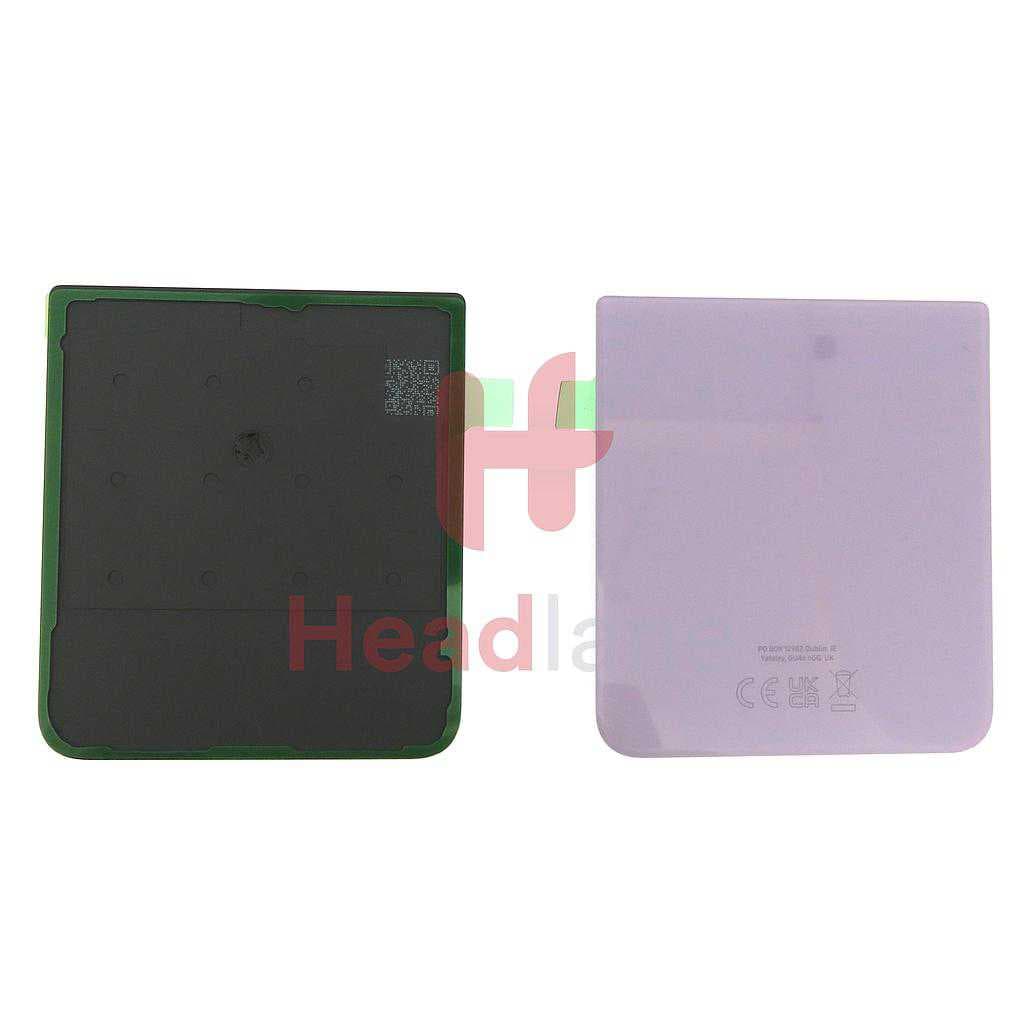Samsung SM-F711 Galaxy Z Flip3 5G Back / Battery Cover - Lavender - GH82-26293D - Samsung Replacement Part