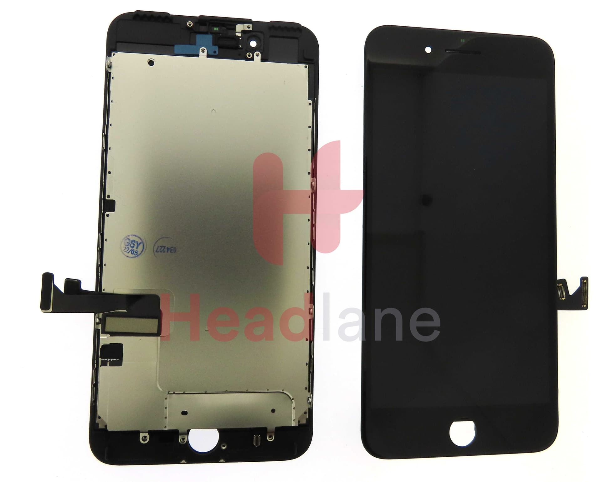 Apple iPhone 7 Plus LCD Display / Screen (Vivid) - Black (ZY) - ZY-040 - ZY Replacement Part