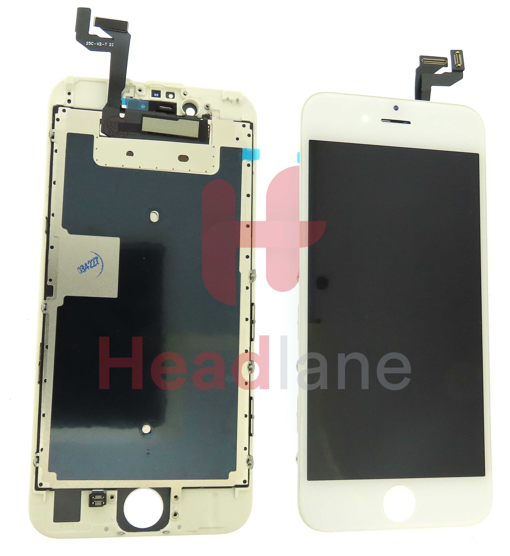 Apple iPhone 6S LCD Display / Screen (Vivid) - White (ZY) - ZY-050 - ZY Replacement Part