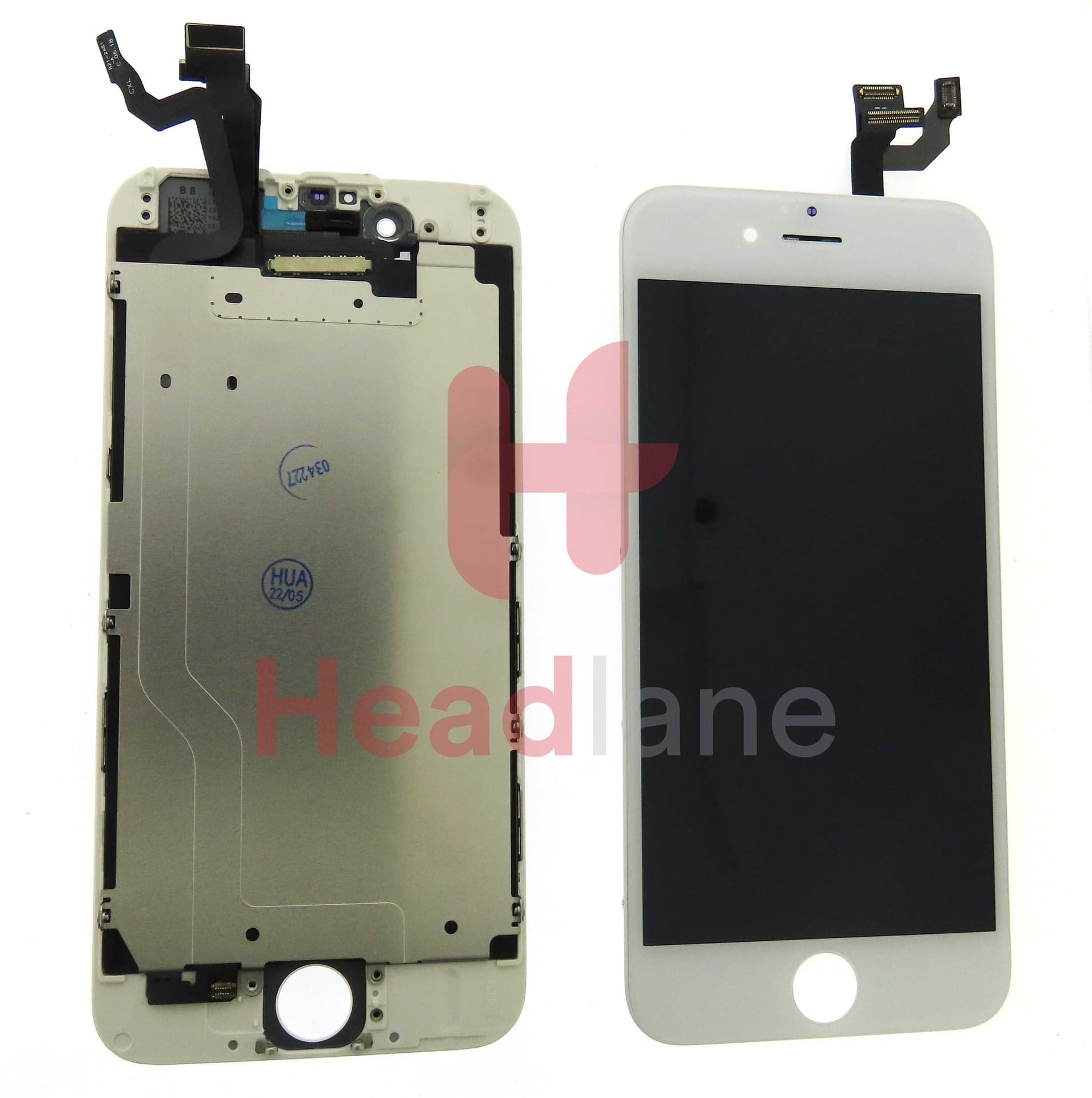 Apple iPhone 6 LCD Display / Screen (Premium) - White (ZY) - ZY-056 - ZY Replacement Part