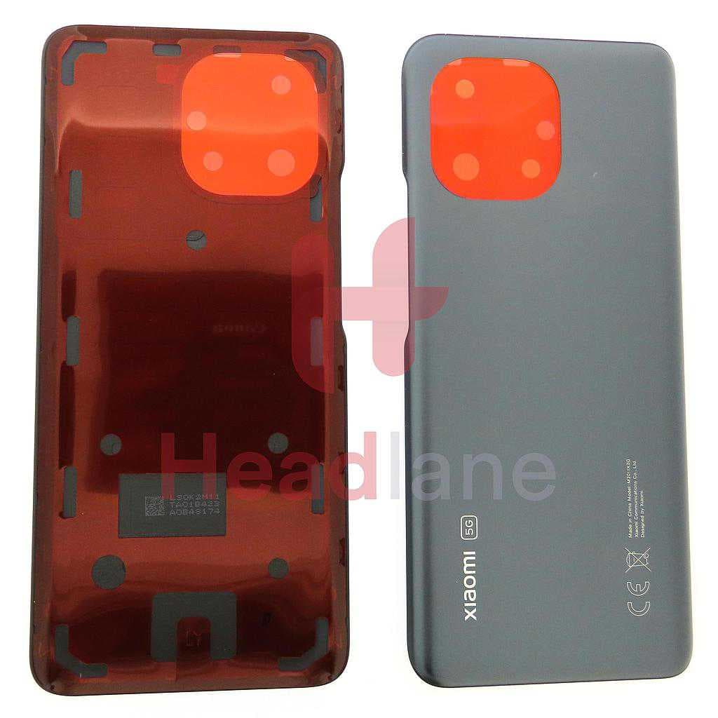 Xiaomi Mi 11 5G Back / Battery Cover - Grey / Tarnish - 55050000QR1L - Xiaomi Replacement Part