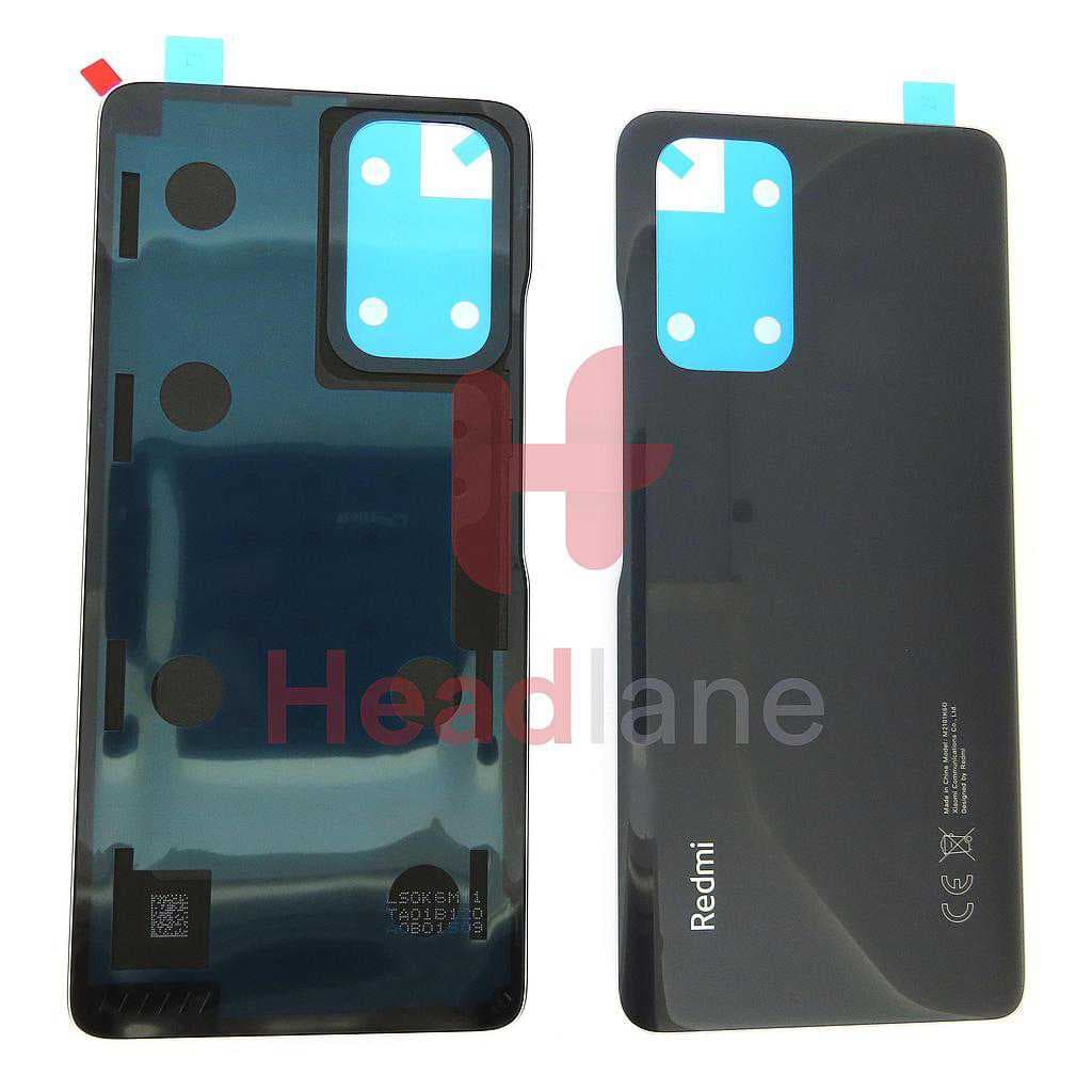 Xiaomi Redmi Note 10 Pro Back / Battery Cover - Black - 55050000US4J - Xiaomi Replacement Part