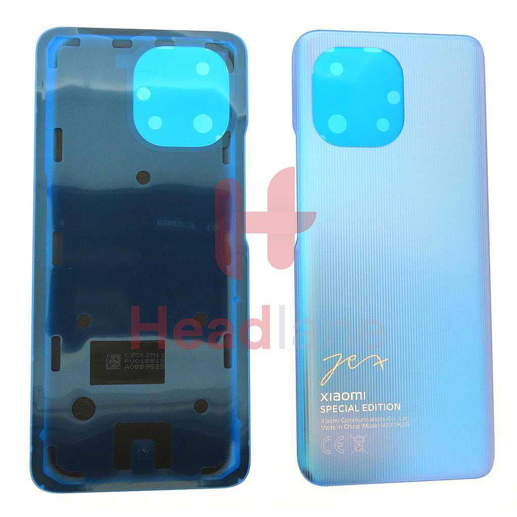 Xiaomi Mi 11 Back / Battery Cover - Special Edition Blue - 550500014Y4J - Xiaomi Replacement Part